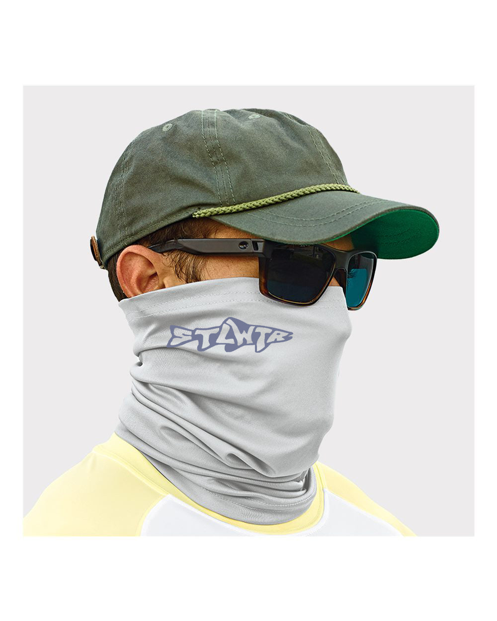 STLWTR - Sun Protective Neck Gaiter Aluminum